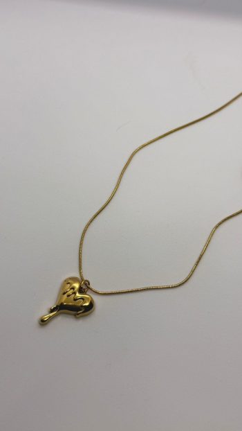 Melting Heart Anti Tarnish Chain